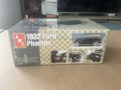AMT 1/25 SCALE 1932 FORD PHAETON MODEL KIT #38146 NEW FACTORY SEALED