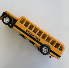 BUILT LOT 1970’s MONOGRAM MODELS S’COOL BUS CHERRY BOMB TJ TAXI GARBAGE TRUCK +