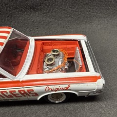 1964 Dodge 330 Super Stock Custom Built 1/25 Model Detailed Drag Car PRO STREET