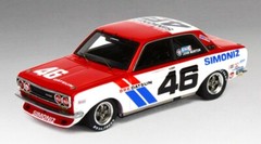 #46 BRE DATSUN 510 1972 Peter Brock – John Morton 1/18th Scale Waterslide Decals