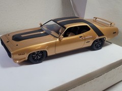 Killer Adult Built up Monogram 1971 Plymouth GTX Viper V10 model car 1/24