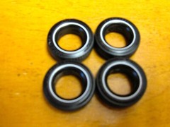 RARE MPC 1 YEAR ONLY 1973 ISSUE ORIGINAL SET OF 4 GOODYEAR WIDE WHITE WALL TIRES