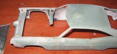 MPC 1967 Pontiac Bonneville HT Annual Kit Rough Builder Parts Lot Used Orig 67