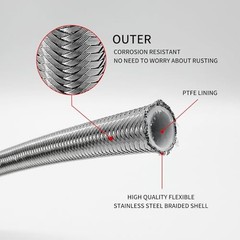 Compatible with Ford Engine Oil Dipstick, Billet Handle, 260-289-302, Silver