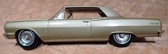 AMT promo car 1964 Chevrolet Chevelle Malibu SS metallic tan chevy