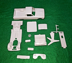 AMT 1961 Ford Ranchero Model Kit unassembled approximately 85% complete