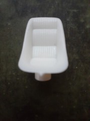 BUCKET SEATS & Console from AMT Custom 1949 Merc 1/25 Model Car Parts