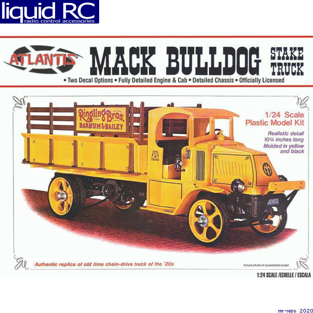 Atlantis Models M2402 1926 Mack Bulldog Stake Truck 1:24