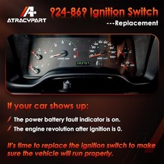 924-869 Ignition Switch, Compatible with 2002-2007 Liberty, 2001-2006 TJ &