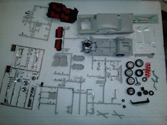 amt/ertl 57 ford fairlane 500 model kit #8028