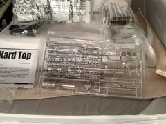AMT/ERTL 1957 Ford Hard top New Open Box Parts In Factory Sealed Plastic Bags