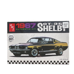 Model Car 1967 Shelby GT-350 Model Kit Molded in White 1:25 Scale Unassembled