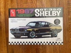 AMT 834M/12 1967 GT 350 SHELBY 1/25 SCALE MODEL KIT – NEW