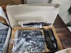 Box of vintage military vehicles models (Lot size 9) Planes Ships Car Tank