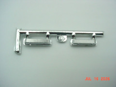 Revell Chevy Van Chrome Valve Covers Model Part JY1509 UPRM