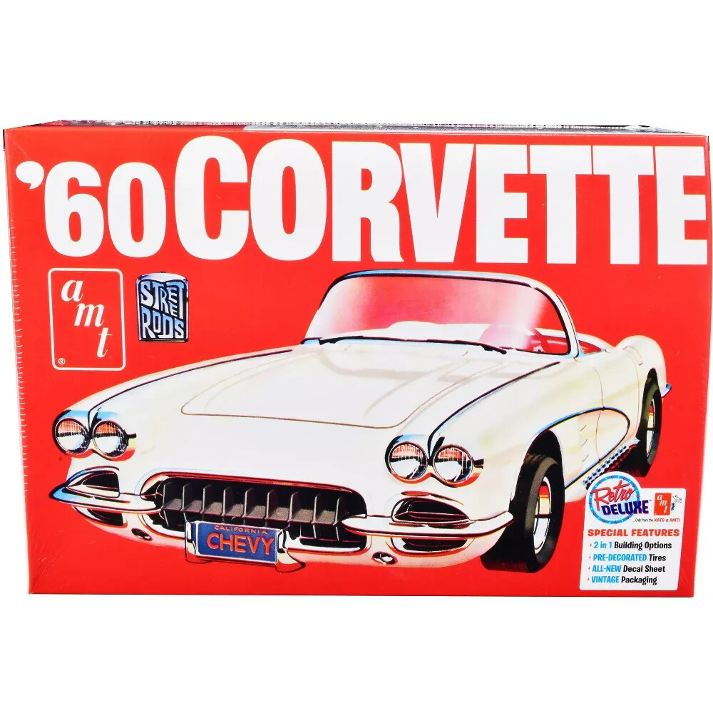 1960 CHEVROLET CORVETTE (1/25) AMT1374 New