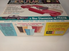 Vtg model Kit Original Revell Metal Flake 1962 Dodge Dart Unbuilt in Box Sealed