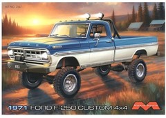 moebius 1/25 scale Ford F250 custom 4X4 model kit