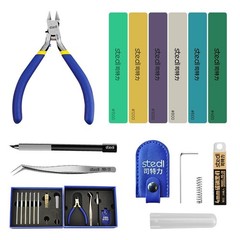 14 PCS Model Tools Kit for Beginners – Professional Craft Set for Gundam & Minia