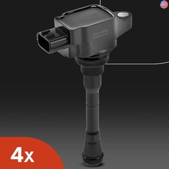 A-Premium Ignition Coils and Spark Plugs Kits Compatible with Nissan Juke