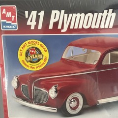 🔥AMT 1941❤️Plymouth Coupe🏆1/25 Model American🇺🇸Classic Sealed