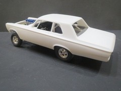 65′ Plymouth Sedan AWB 1/25 Resin Body from Fremont Racing Specialties