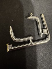 Italeri 3701 Mercedes-Benz 540K Parts Kit Bash Chrome Tubing #42D #43D