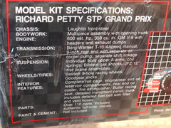 AMT ERTL Vintage RICHARD PETTY 43 STP Grand Prix 1:25 Model Kit NEW IN BOX 6728