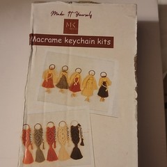 Creativ Mini Craft Kit Macramé – Key Rings (1 Pack)