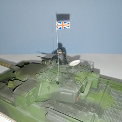 British Chieftain Mk5 Main Battle Tank scale model
