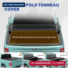 Soft Tri-Fold Truck Bed Tonneau Cover Fit for Ford Maverick 2022 2023 2024 2025