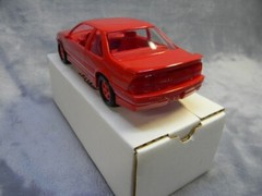 AMT 1/25 SCALE 1991 DEALER PROMO CAR CHEVY BERETTA GTZ BRIGHT RED -MIB