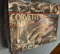 Vintage MPC Corvette Indy Pace Car. 1/16. #1-3073.