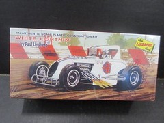 Lindberg Kits Red Rebel, Kustom Koffin, White Lightnin and Sportsman Class