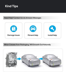 Dodge Ram 2500 3500 Truck Car Cover Accessories, Custom Fit Waterproof All Weath