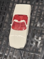 AMT Ertl America Corvette Convertible Artic White #8923 C4 Dealer Promo Car