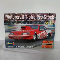 NOS Revell Motorcraft T-Bird Pro Stock Bob Glidden 1:24 Model Car Kit 85-4098