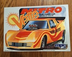 MPC NITRO VETTE FUNNY CAR – 1:25 SCALE KIT #1-0701 – VINTAGE RARE