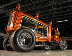 “Ray Farhner” “Boot Hill Express” ’60’s “Hearse” Hot Rod Show Car PHOTO! #(4)