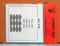 1/43 TAMEO KITS PHOTO ETCH SET # Art. F29