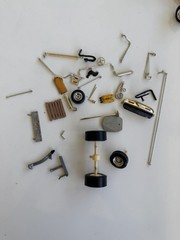 BUILT LOT 1970’s MONOGRAM MODELS S’COOL BUS CHERRY BOMB TJ TAXI GARBAGE TRUCK +