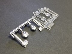 1970 Plymouth Cuda HEADLIGHTS from Revell 1:25 Model kit 70 HEAD LIGHTS