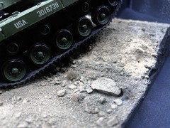 1/35 Scale Military Diorama Base Terrain Display Model Soldiers Figures Diecast