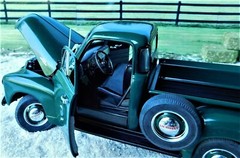 55Chevy57 Built Pickup Truck Race Car Wagon Vintage Classic Metal1955Model Promo