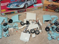 Vintage 60’s 70’s MODEL KIT Junkyard Graveyard Car Parts Boxes LOT Huge 750+