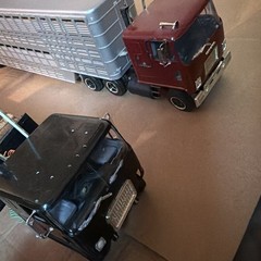 Mack Peterbilt 359 Kenworth GMC Custom Tractor Trailer Large Lot 1:25 Forklift
