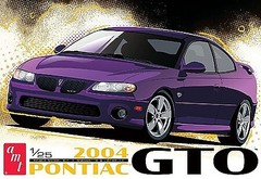 AMT 2004 Pontiac GTO – Plastic Model Car Kit – 1/25 Scale – #1548
