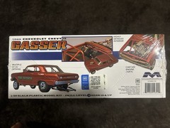 Moebius Models 1965 Chevy II Gasser 1:25 Plastic Car Kit Decals MPN 2324