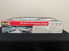 Revell 1996 1:25 ’65 Chevy Stepside Pickup & Hemi-Hydro Combo #85-7249 Skill 2