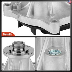 A-Premium Engine Water Pump with Gasket Compatible with Ford F-250 Super Duty